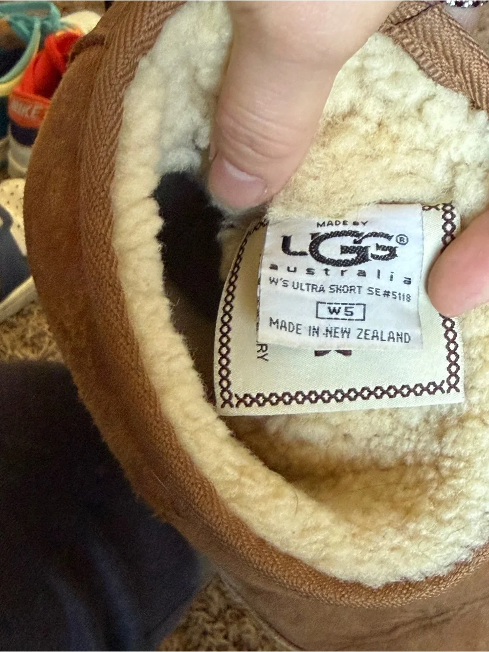 RARE UGG Australia 30th Anniversary Ultra Short Boots W5 #37/2016 NZ